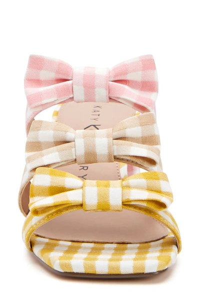 Shop Katy Perry The Bow Sandal In Pastel Multi