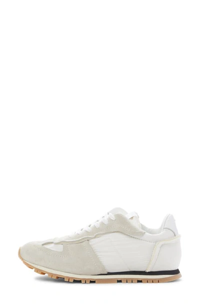 Shop Maison Margiela Retro Runner Low Top Sneaker In Rainy Grey/ White