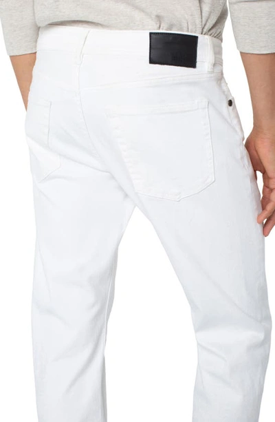 Shop Liverpool Los Angeles Kingston Modern Straight Leg Jeans In Porcelain