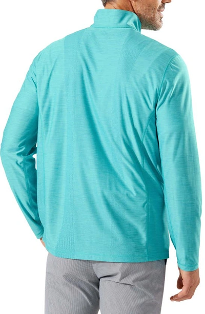Shop Tommy Bahama Palm Coast Half Zip Pullover In Blue Freeze