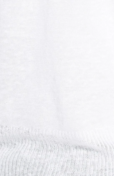 Nic + Zoe Plus Size 4-way Linen-blend Knit Cardigan In Paper White