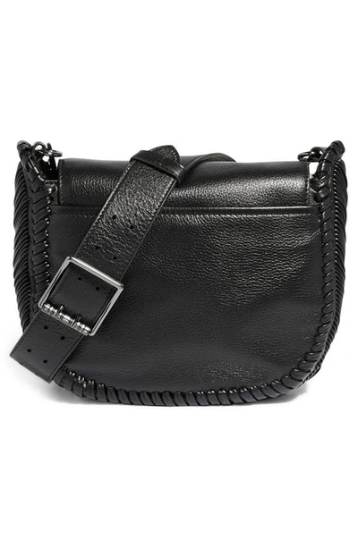 Shop Aimee Kestenberg All For Love Leather Crossbody Bag In Black