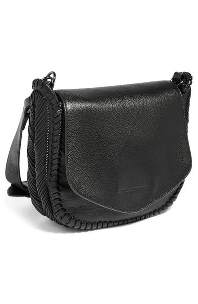 Shop Aimee Kestenberg All For Love Leather Crossbody Bag In Black