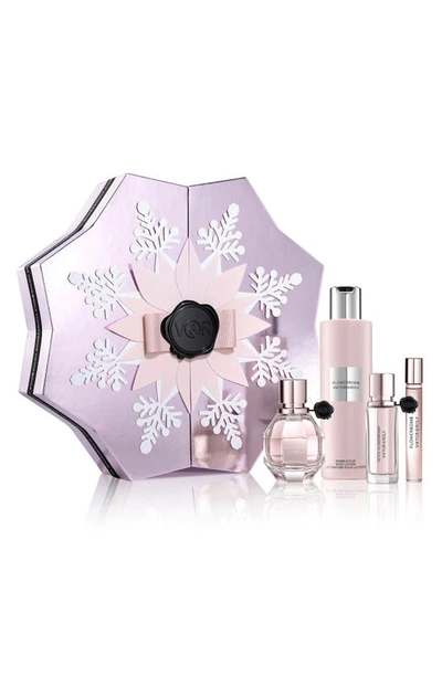 Shop Viktor & Rolf Flowerbomb Eau De Parfum Four-piece Set