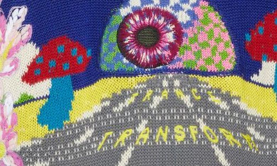Shop Stella Mccartney Jacquard Cotton Sweater In 8490 Multicolor