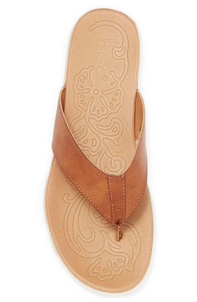 B O C Aimee Hanger Lightweight Sandal In Tan