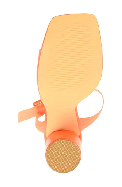 Journee Collection Tru Comfort Foam Pump In Orange