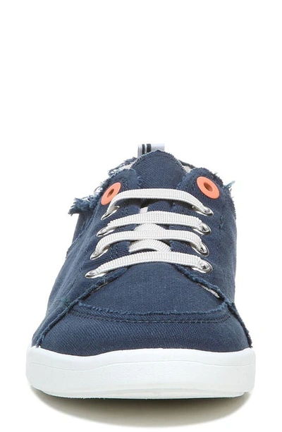 Vionic Beach Collection Pismo Lace-up Sneaker In Navy/ Navy