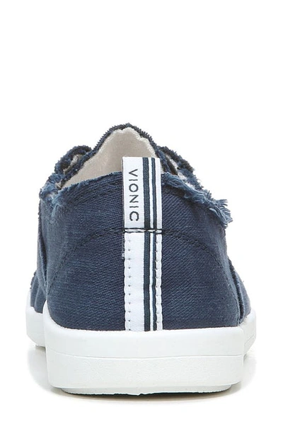 Shop Vionic Beach Collection Pismo Lace-up Sneaker In Navy/ Navy