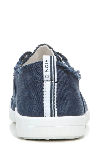 Vionic Beach Collection Pismo Lace-up Sneaker In Navy/ Navy