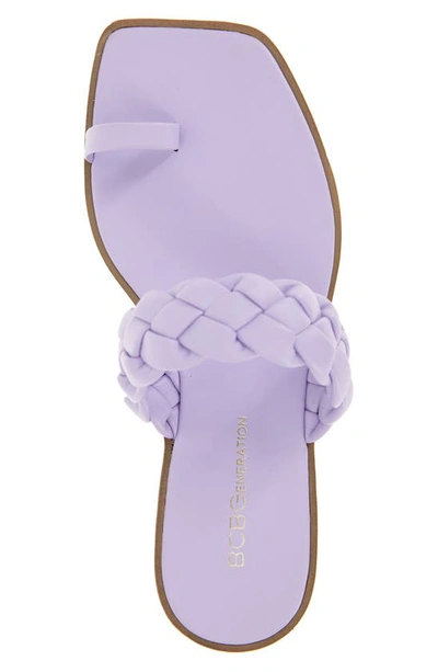 Shop Bcbg Letti Toe Ring Sandal In Lavender