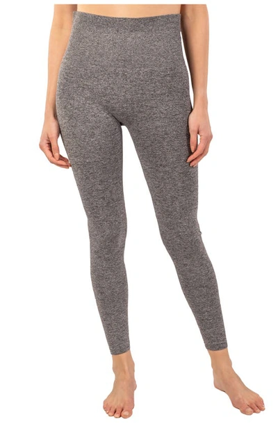 Shop Body Beautiful Shapewear High Waist Leggings In Grey Mix