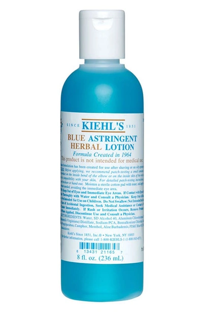 Shop Kiehl's Since 1851 Blue Astringent Herbal Lotion® Toner, 8.4 oz