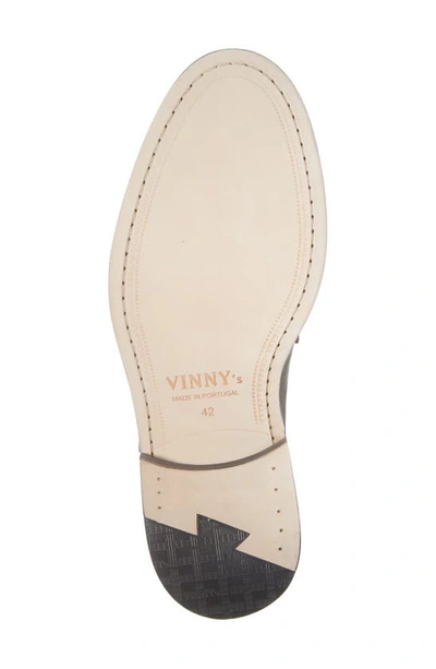 Shop Vinny's Townee Penny Loafer In Brown Crust Leather