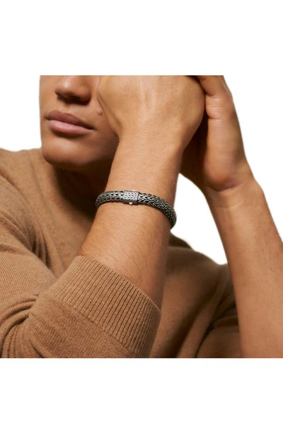 John Hardy Classic Chain Large Flat Chain Bracelet In Silver