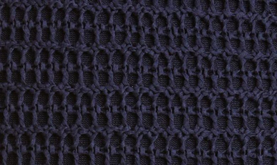 Shop Vince Organic Cotton Crochet Skirt In Navy