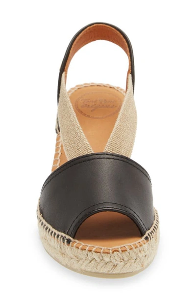 Toni Pons Teide Espadrille Sandal In Black
