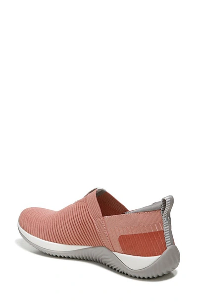 Shop Ryka Echo Knit Slip-on Sneaker In Clay Pink