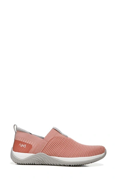 Shop Ryka Echo Knit Slip-on Sneaker In Clay Pink