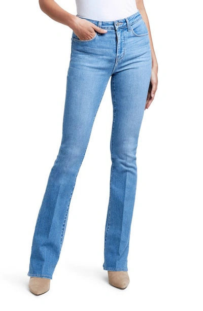 Shop L Agence Selma Sleek Baby Bootcut Jeans In Napa