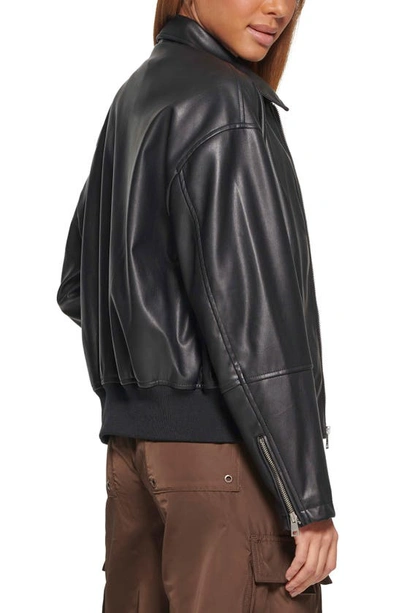 Levi's Faux Leather Jacket In Black