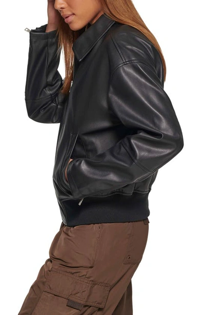 Levi's Faux Leather Jacket In Black