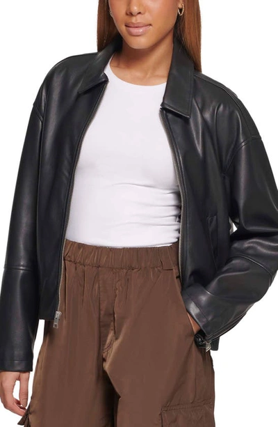 Levi's Faux Leather Jacket In Black