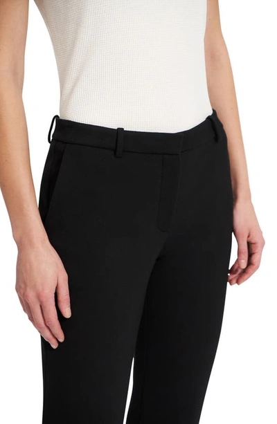 Shop Theory Treeca Double Knit Ankle Pants In Black