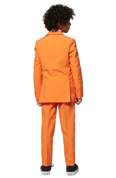 Shop Opposuits Kids' The Orange Two-piece Suit With Tie