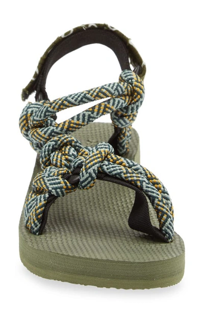Shop Arizona Love Trekky Rope Sandal In Khaki