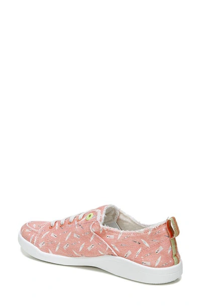 Shop Vionic Beach Collection Pismo Lace-up Sneaker In Papaya