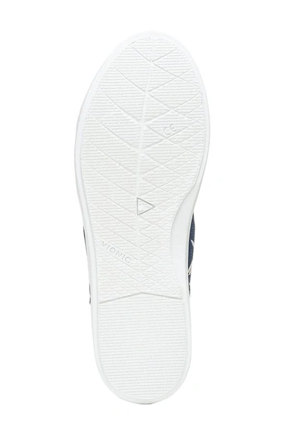 Vionic Beach Collection Pismo Lace-up Sneaker In Dark Blue
