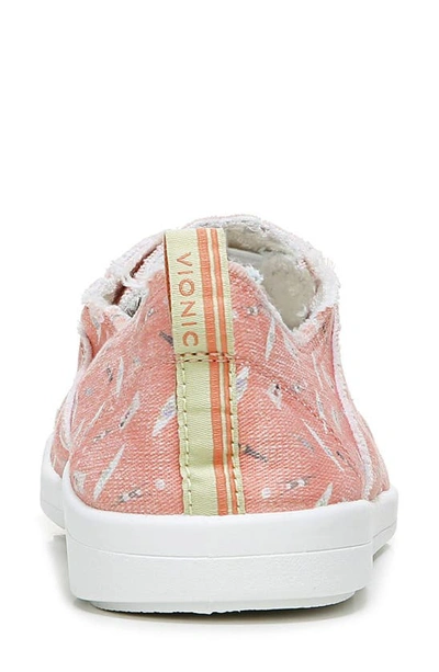 Vionic Beach Collection Pismo Lace-up Sneaker In Papaya