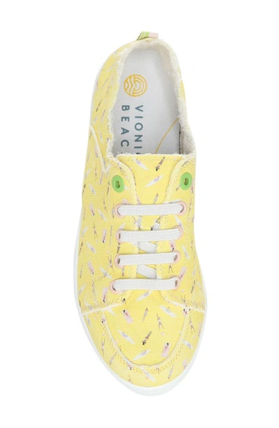Vionic Beach Collection Pismo Lace-up Sneaker In Sun