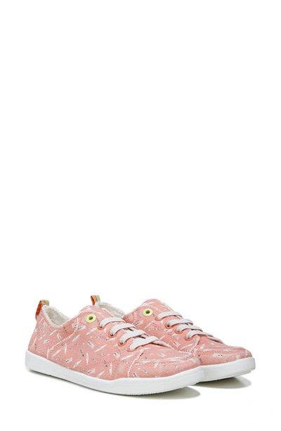 Shop Vionic Beach Collection Pismo Lace-up Sneaker In Papaya