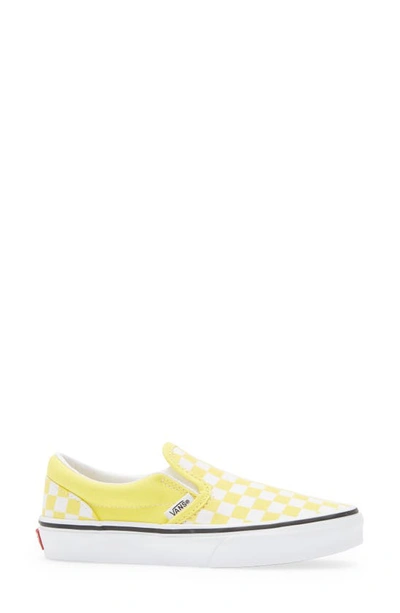 Vans Kids' Classic Slip-on Sneakers In Yellow | ModeSens