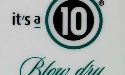 It's A 10 Its A 10  Miracle Blow Dry H2o Shield