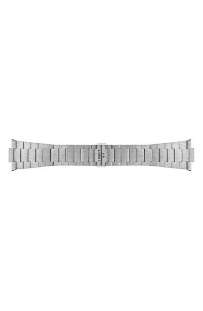 Tissot Gents Prx Green Dial Bracelet Watch In Grey