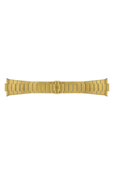 Tissot Gents Prx Bracelet Watch In Yellow