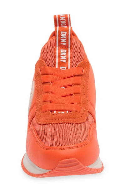 forstyrrelse Skygge utilsigtet Dkny Sabatini Sneaker In Orange | ModeSens