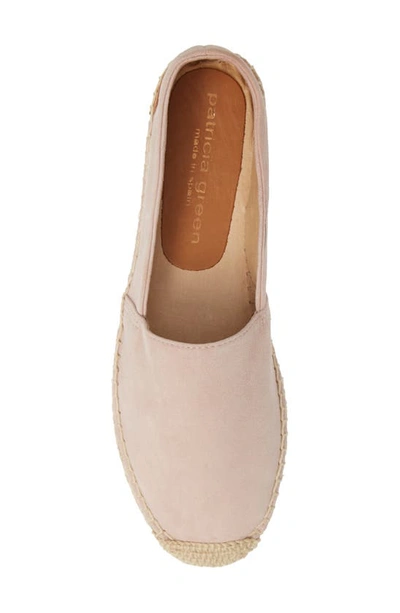 Shop Patricia Green Abigail Espadrille Slip-on In Pink Suede
