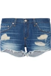 Rag & Bone Distressed Denim Shorts
