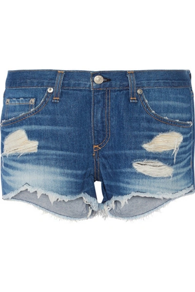 Rag & Bone Distressed Denim Shorts