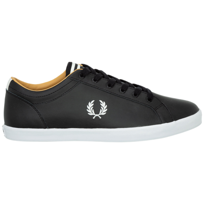 Shop Fred Perry Baseline Sneakers In Black