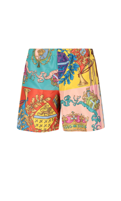 Shop Versace Swimwear In Multicolor