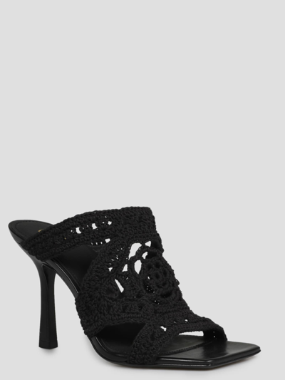 Shop Ash Jenny Sandals In Black