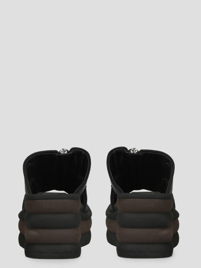 Shop Stella Mccartney Scuba Sandals In Black