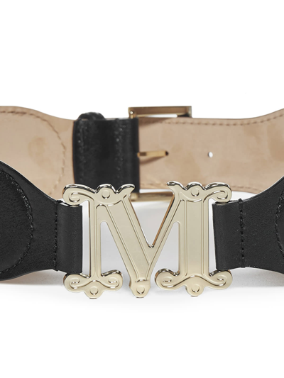 Shop Max Mara Fiuggi Belt In Black