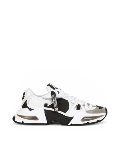 Dolce & Gabbana Low Airmaster Sneaker In White