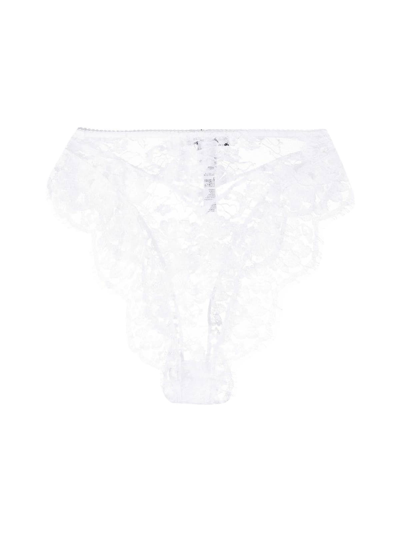 Shop Dolce & Gabbana Slip In Optic White